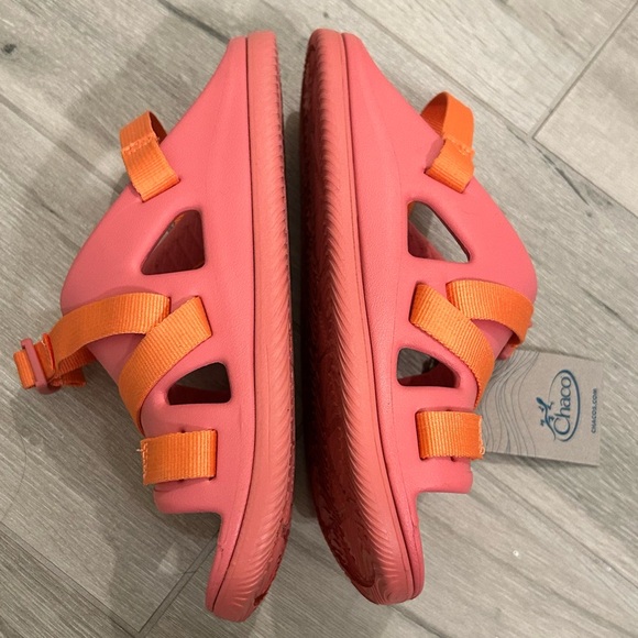 Chaco Kids' Chillos Darling Sport Sandal Rose SZ 5 - Picture 3 of 10